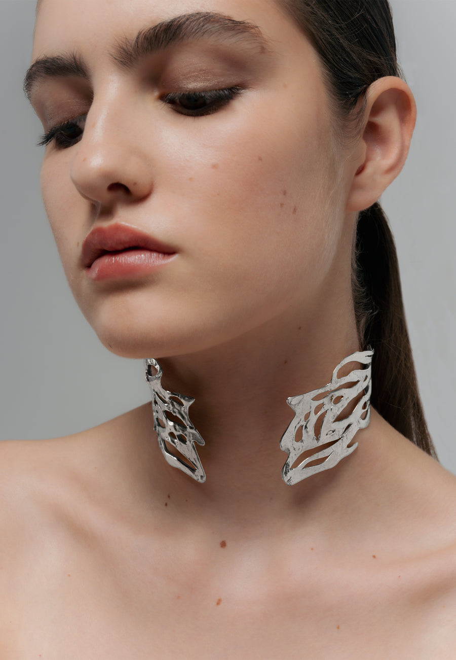 lavani Choker Judy Plata Devoluciones gratuitas