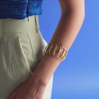 lavani Brazalete Rinaldi Dorado Rebajas baratas