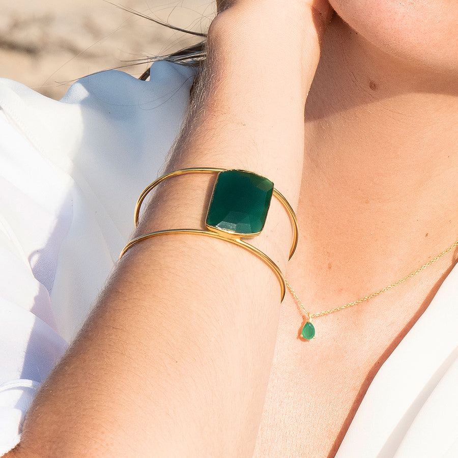 lavani Brazalete Stardust Verde Descuento