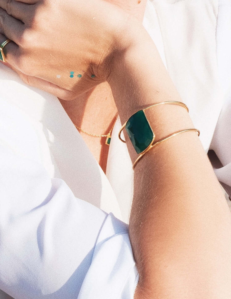 lavani Brazalete Stardust Verde Descuento