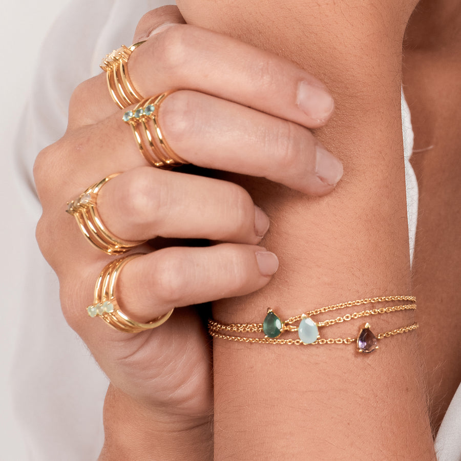 lavani Pulsera Pride Mini Aguamarina Rebajas online