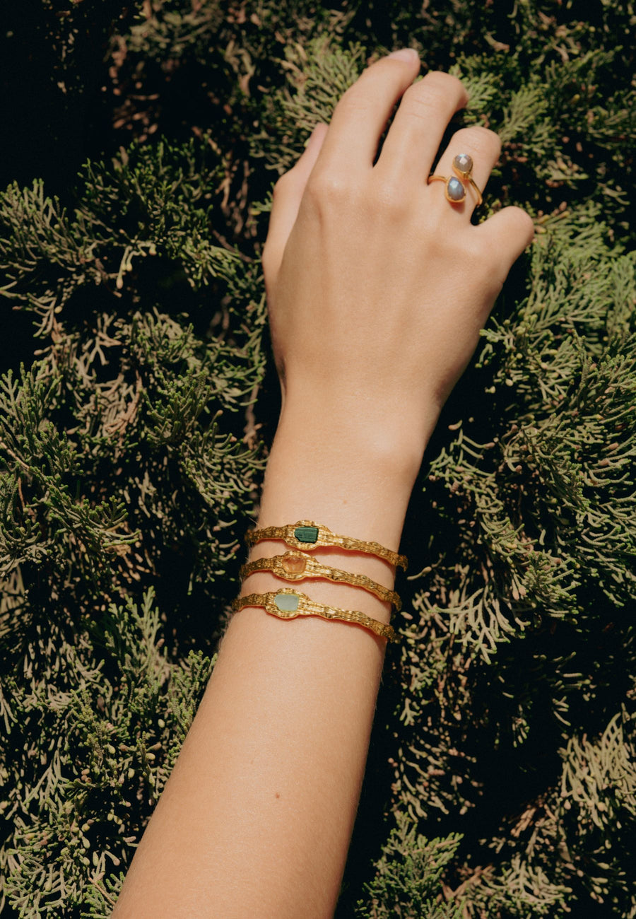 lavani Brazalete Namasté Malaquita Último día