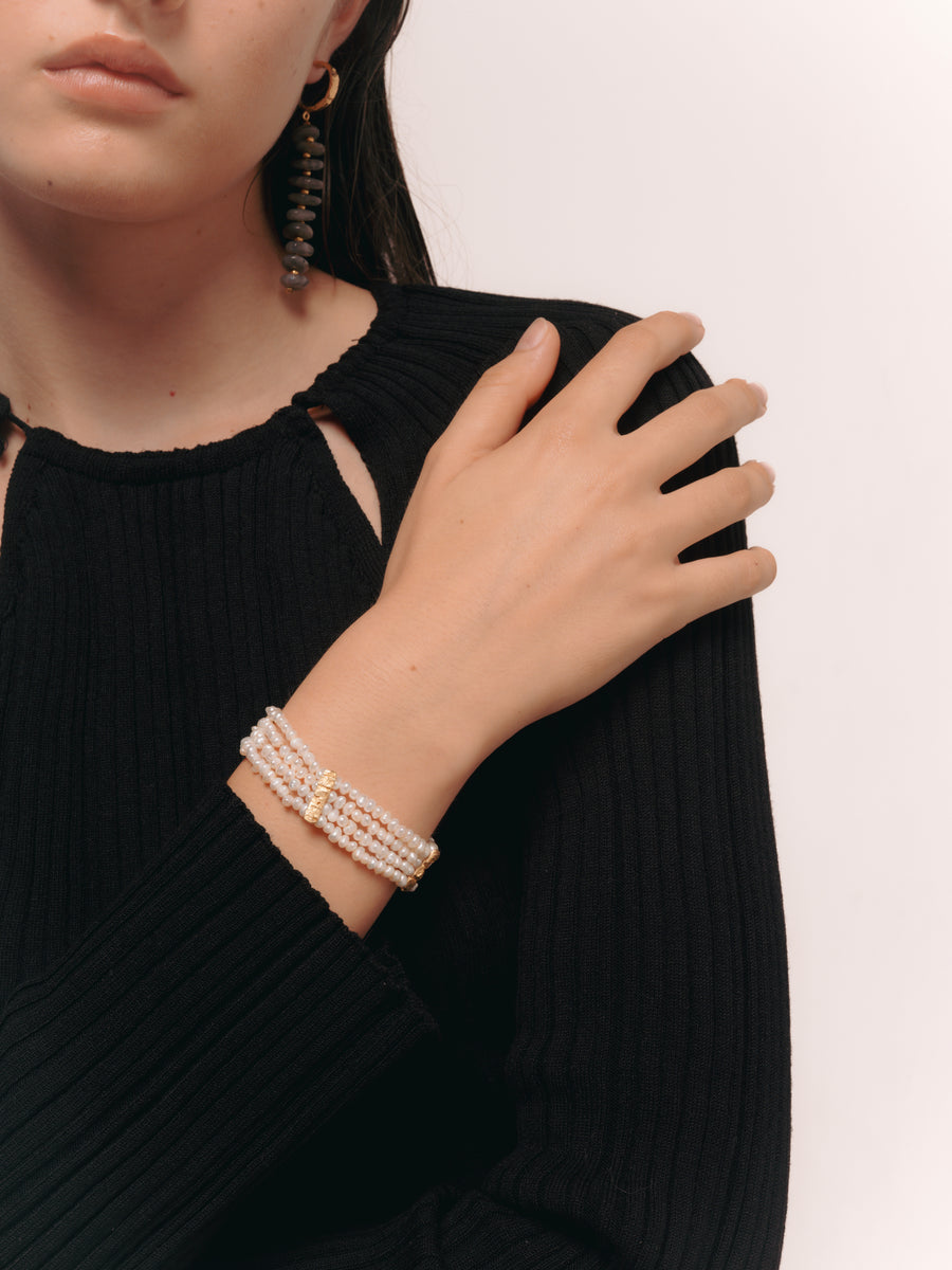 lavani Pulsera Liliana Perlas Envío internacional gratuito