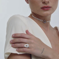 lavani Anillo Zenith Blanco Devoluciones gratuitas