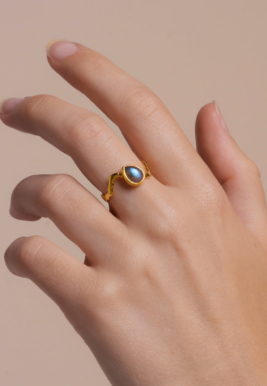 lavani Anillo Gratitude Gris Outlet online