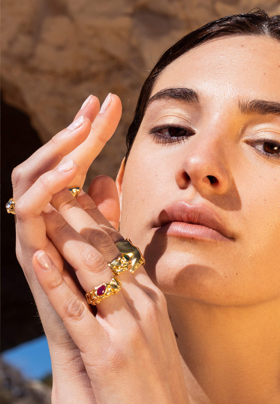 lavani Anillo Judy Fucsia Ofertas