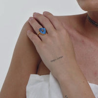 lavani Anillo Zenith Labradorita En oferta