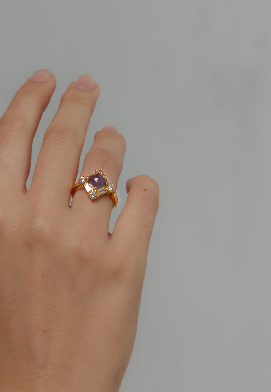 lavani Anillo Polaris Morado Rebajas de fábrica