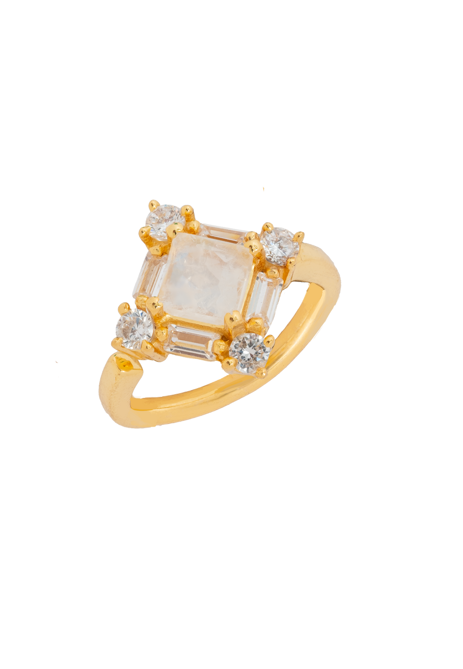 lavani Anillo Polaris Blanco