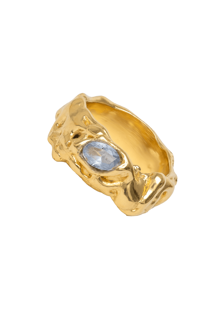lavani Anillo Judy Aguamarina