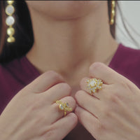 lavani Anillo Altaira Blanco Superdescuento