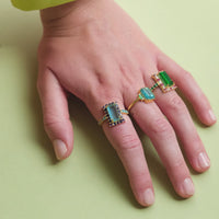 lavani Anillo Mystere Turquesa Descuento por venta flash