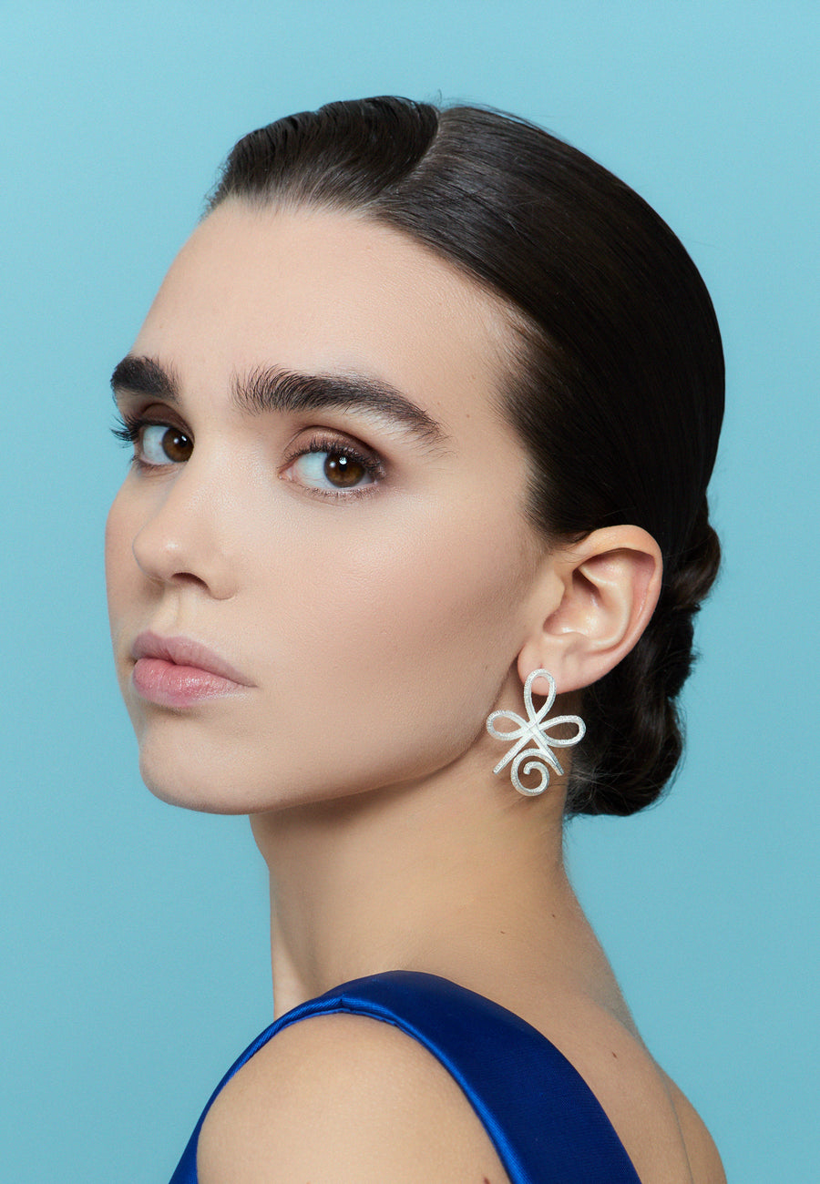 lavani Pendientes Unconditional Love Plata Oferta especial de fábrica