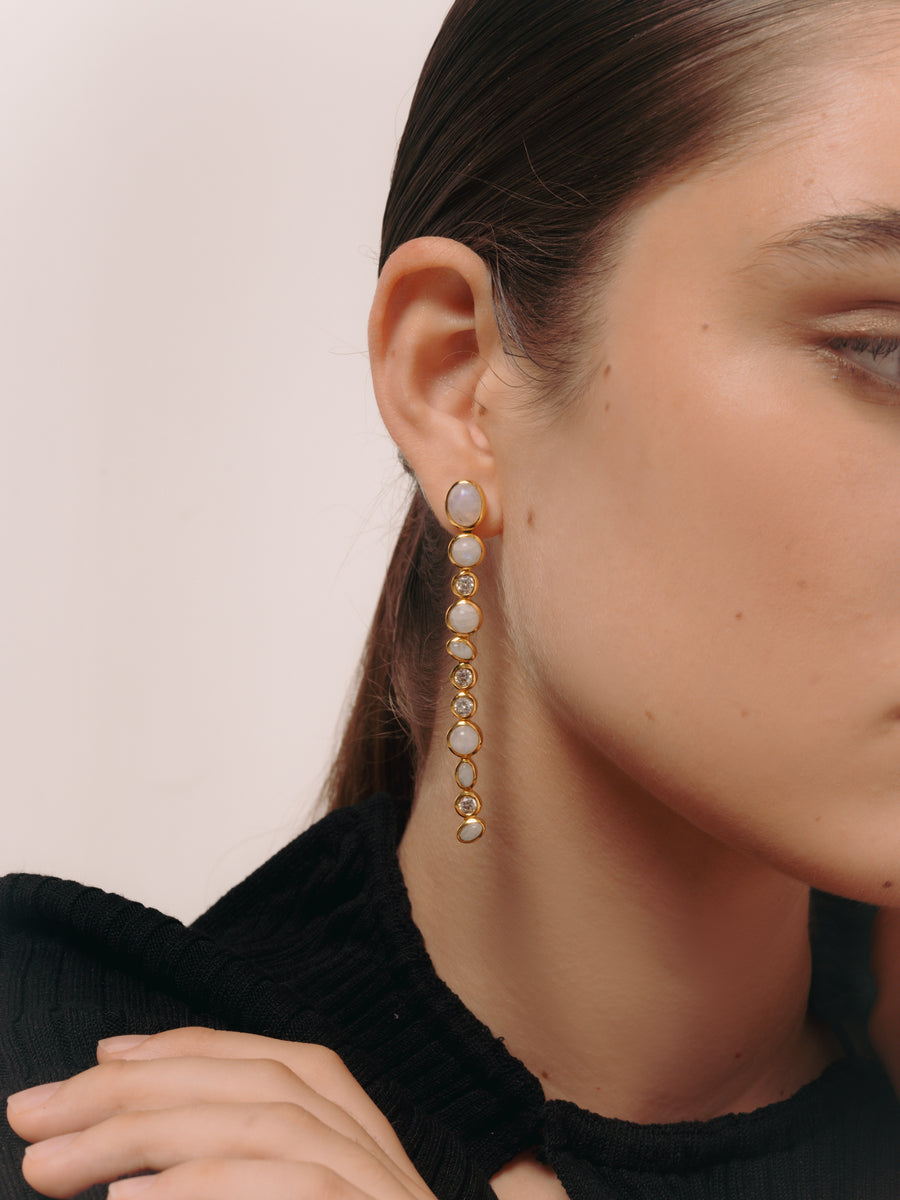 lavani Pendientes Ayla Piedraluna Oferta exclusiva