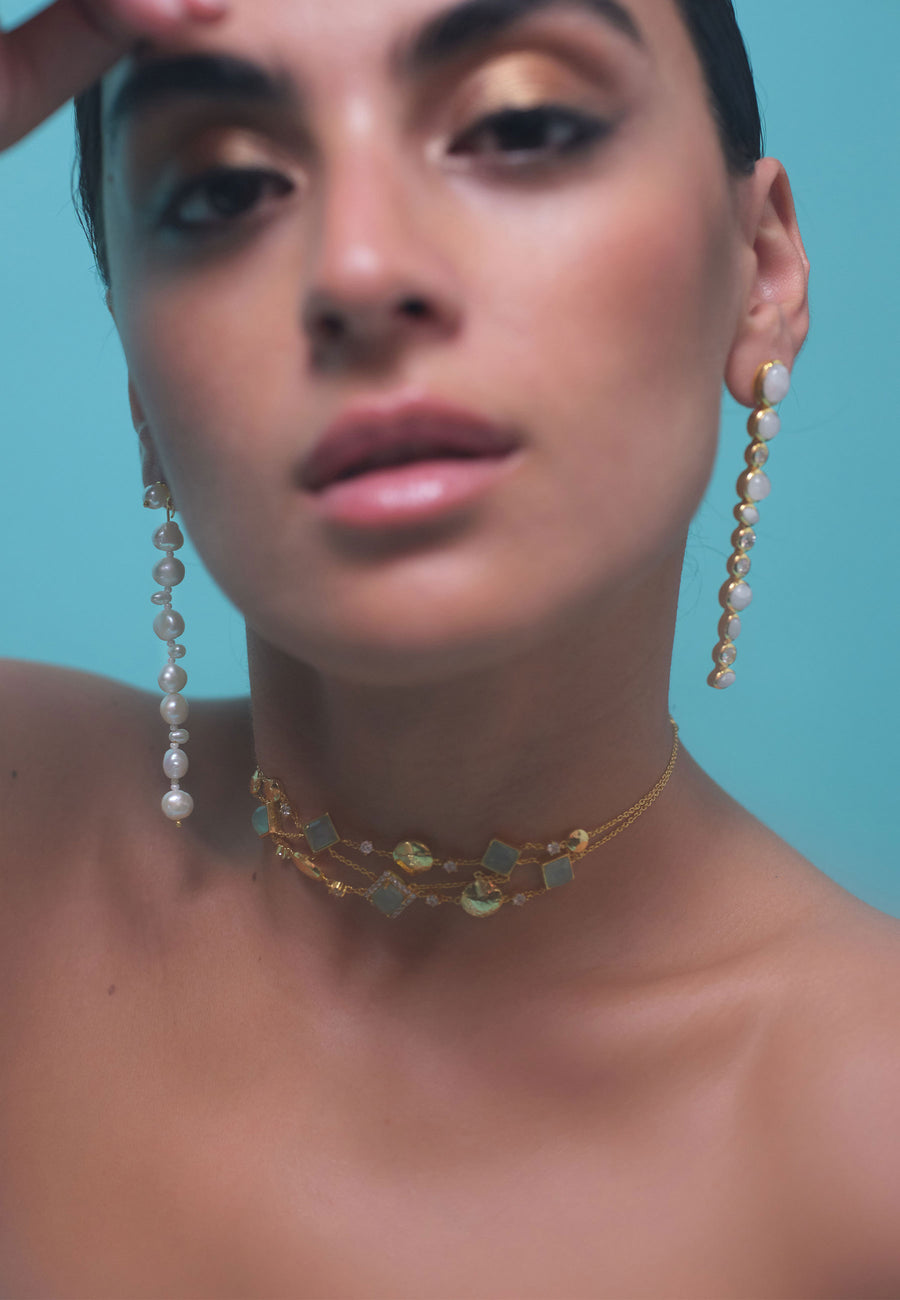 lavani Pendientes Ayla Mix Descuento por venta flash