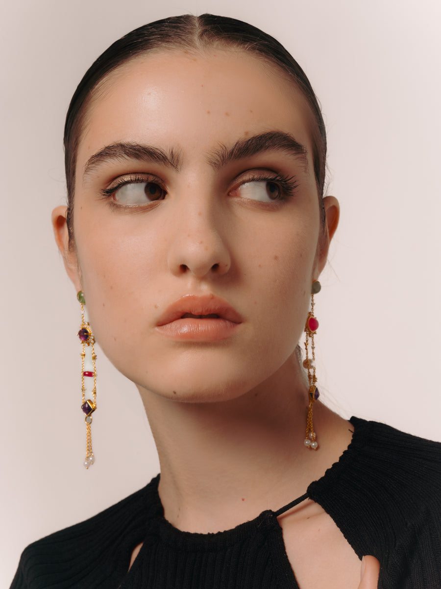lavani Pendientes Galatea Multicolor Precio ultrabajo