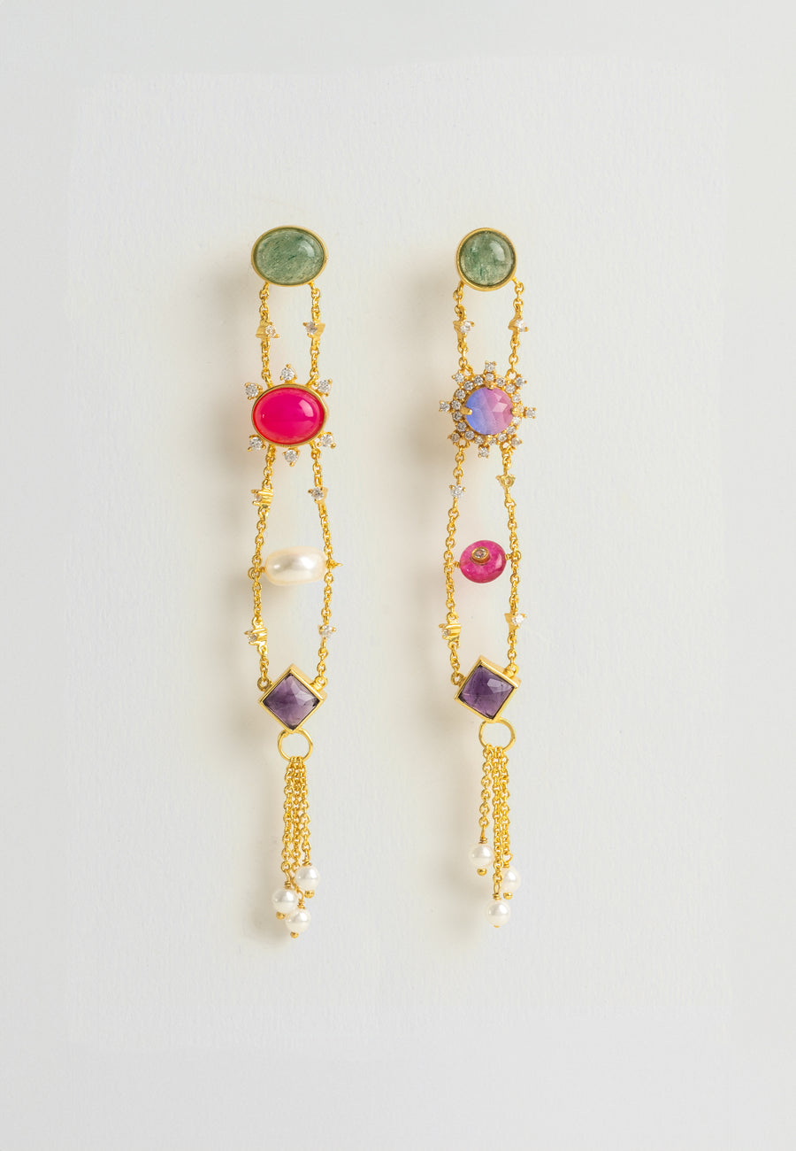 lavani Pendientes Galatea Multicolor Precio ultrabajo