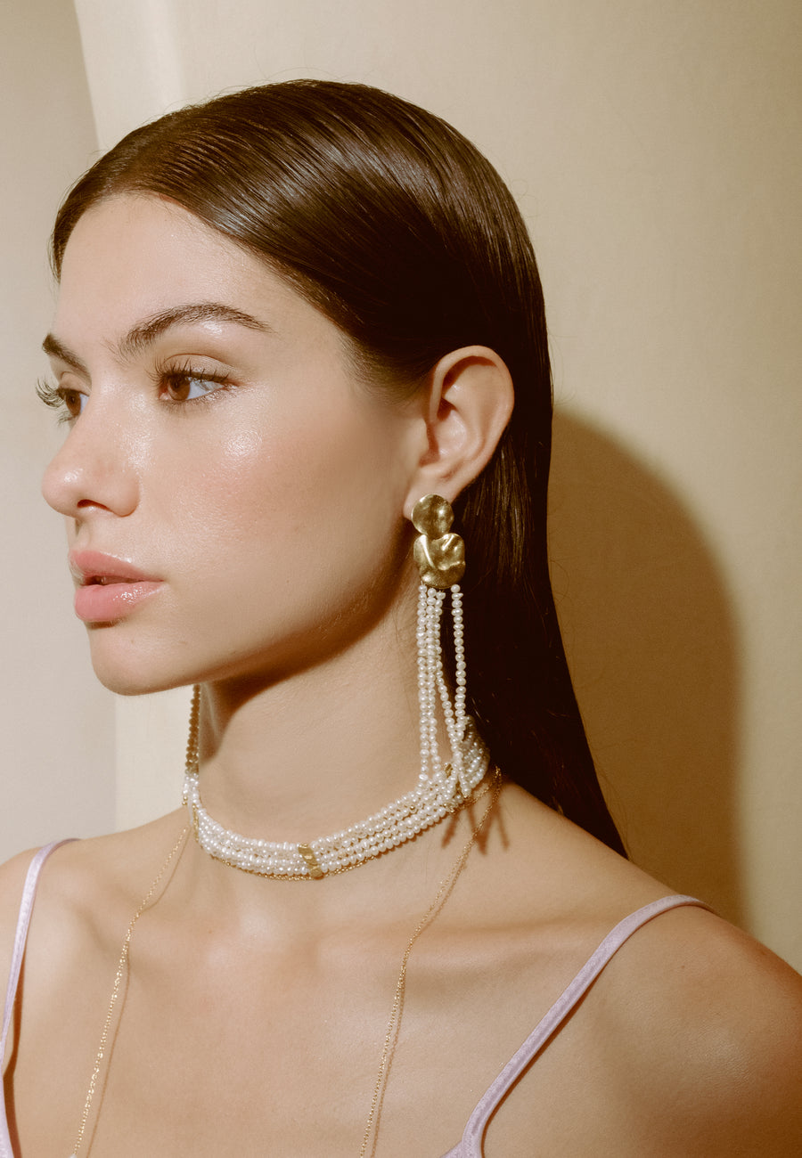 lavani Pendientes Liliana Perlas Rebajas baratas