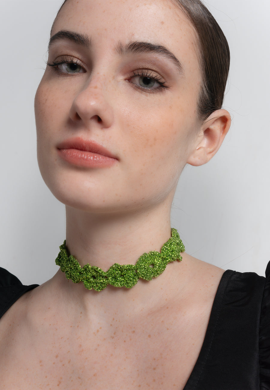 lavani Choker Clover Gertrudis Verde Últimos 3 días