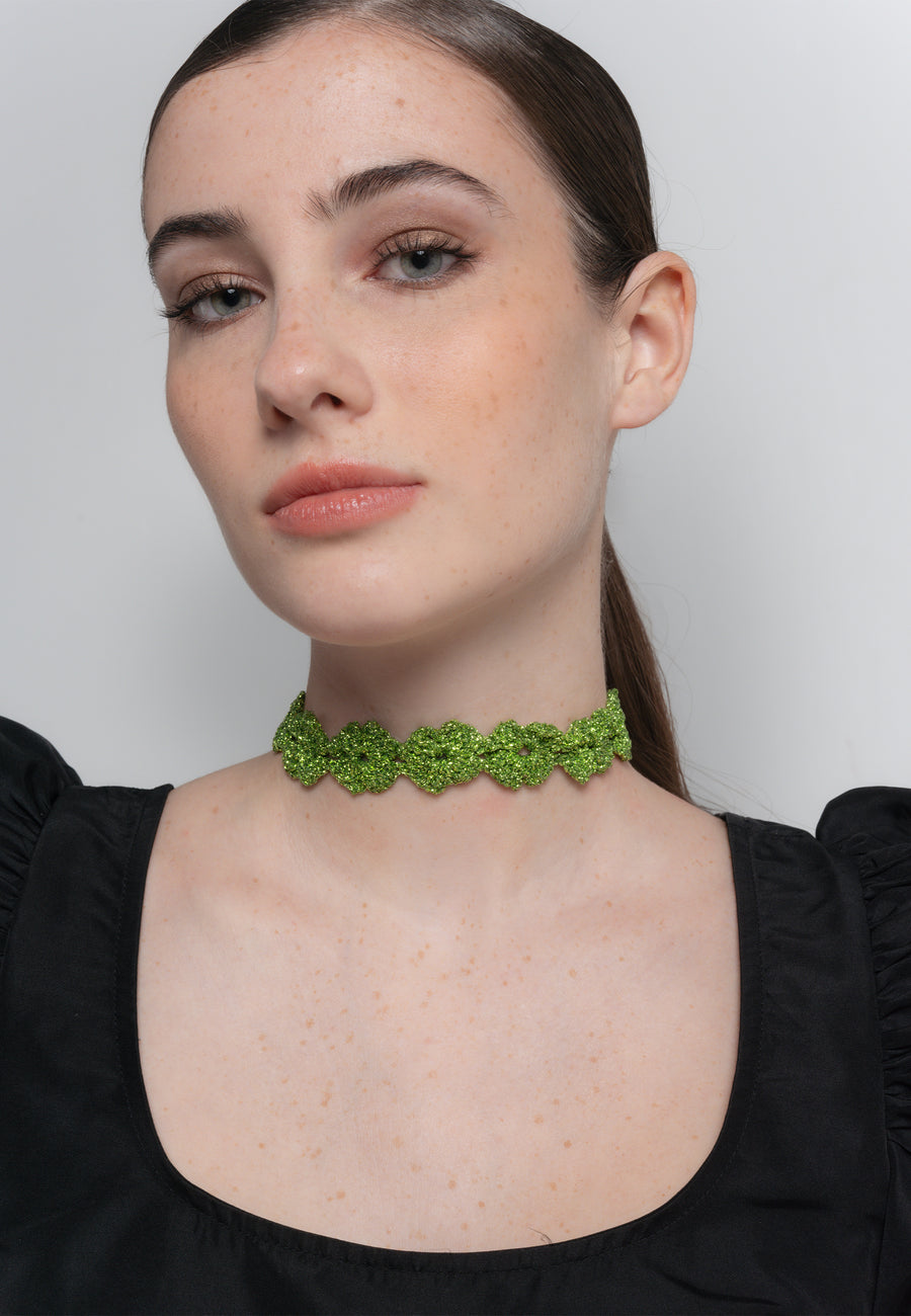 lavani Choker Clover Gertrudis Verde Últimos 3 días