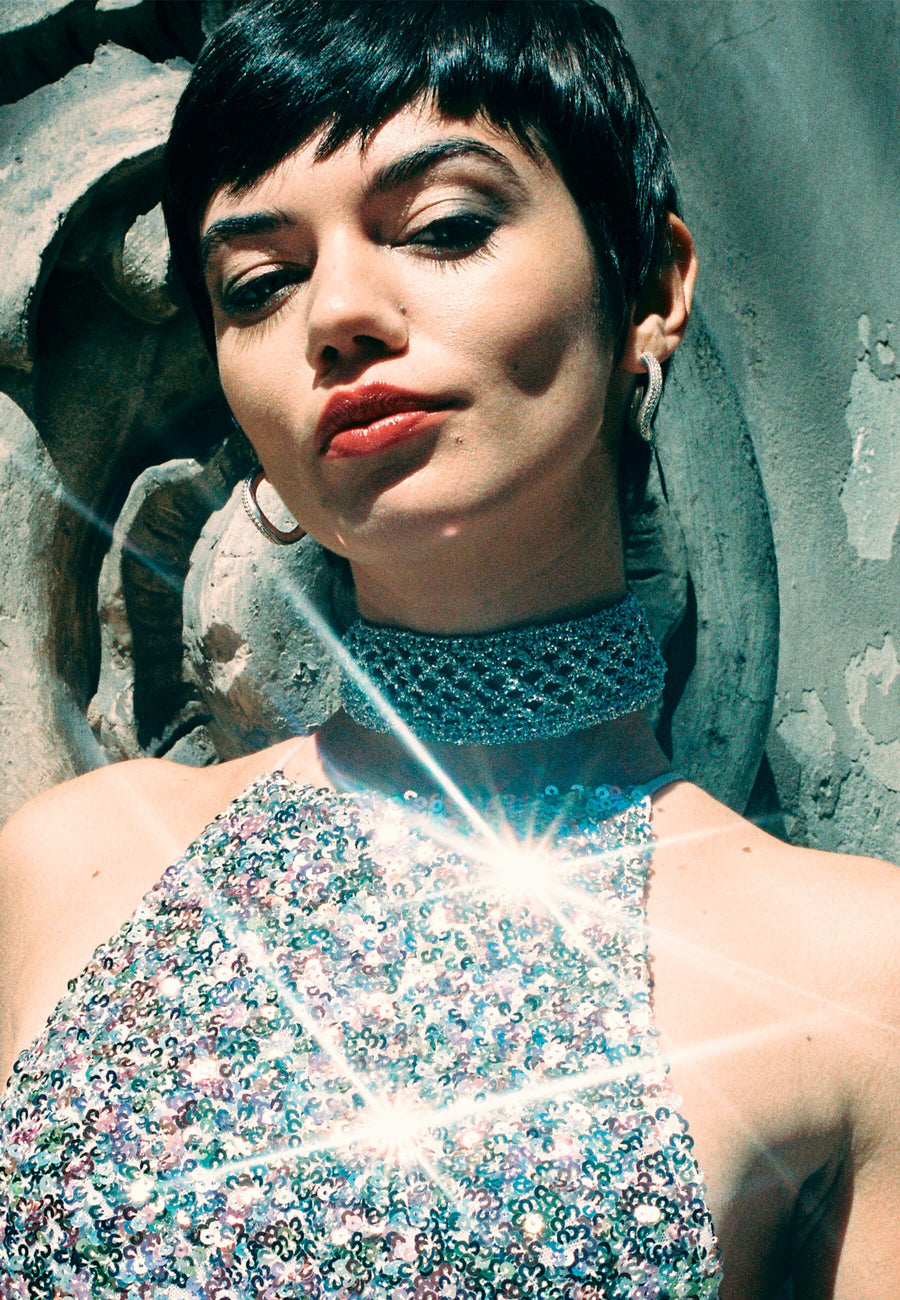 lavani Choker Rack Ivette Plata Últimos 2 días