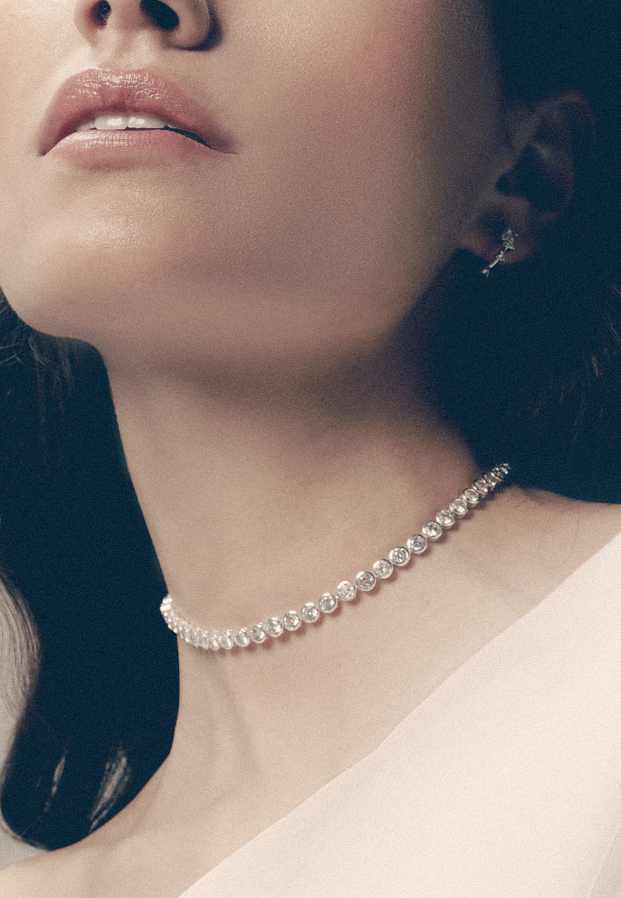 lavani Collar Riviere Victoire Plata Precios de Black Friday