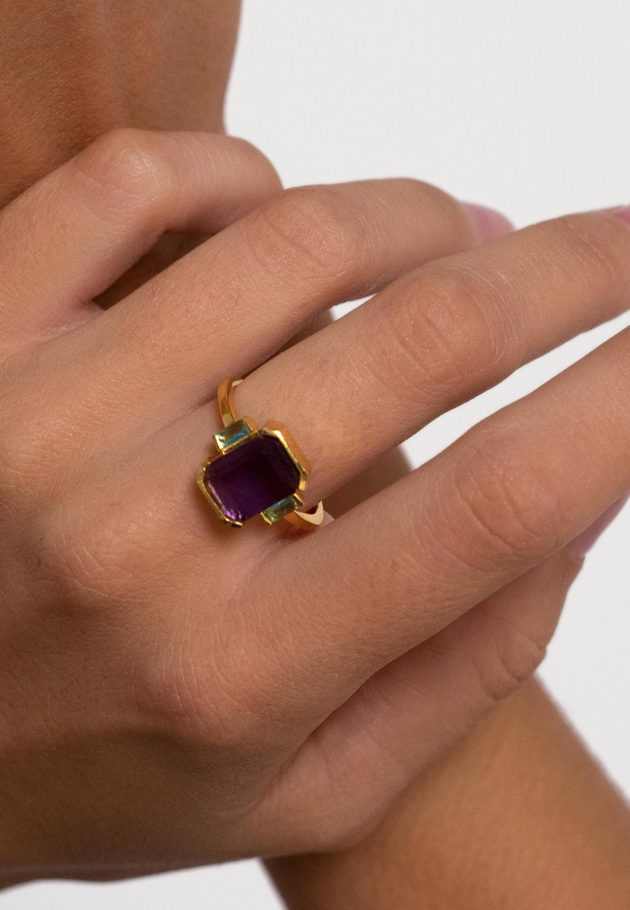 lavani Anillo Mystere Morado Rebajas de fábrica
