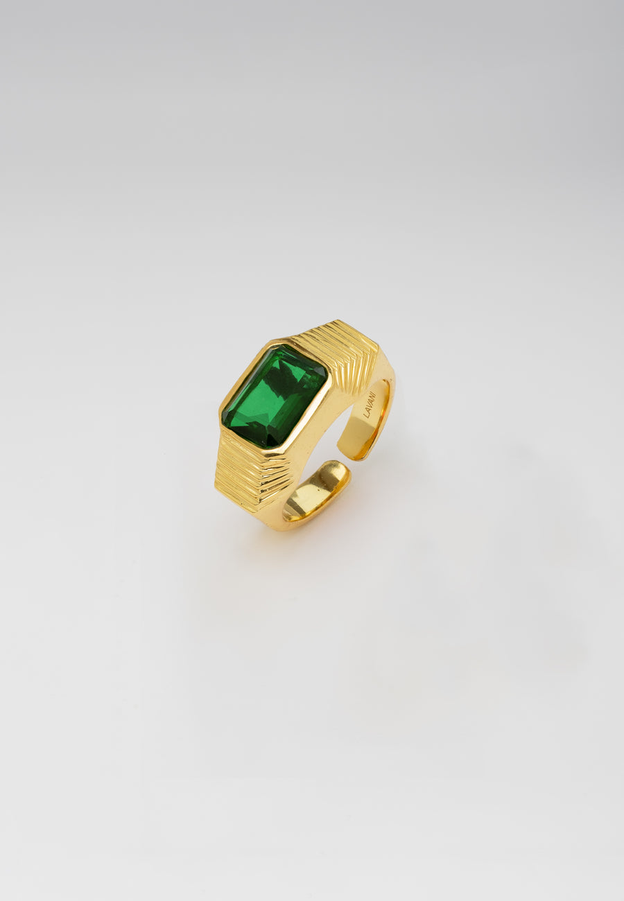 lavani Anillo Chevalier Verde Esmeralda Ventas relámpago