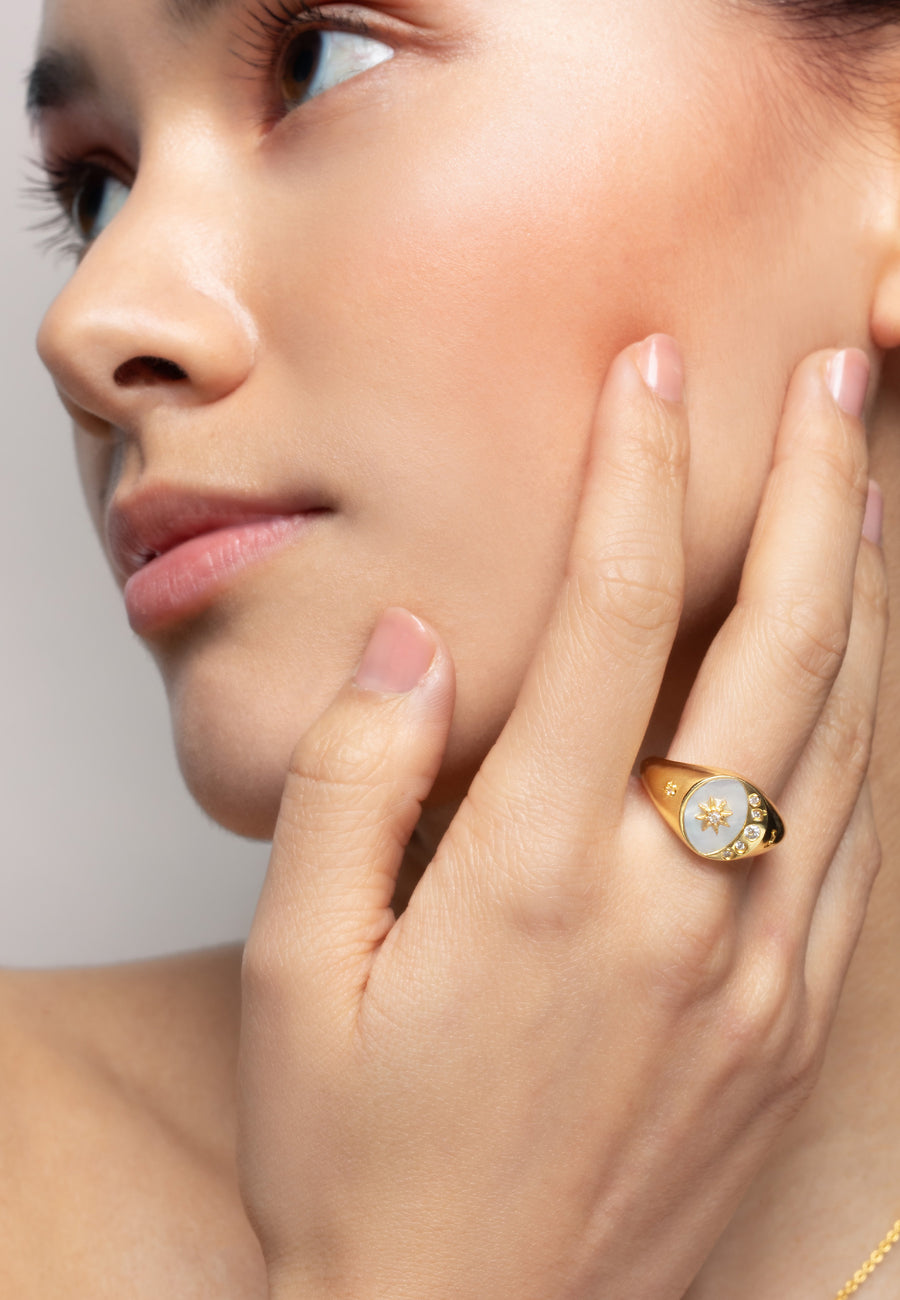 lavani Anillo Celestial Signet Descuento