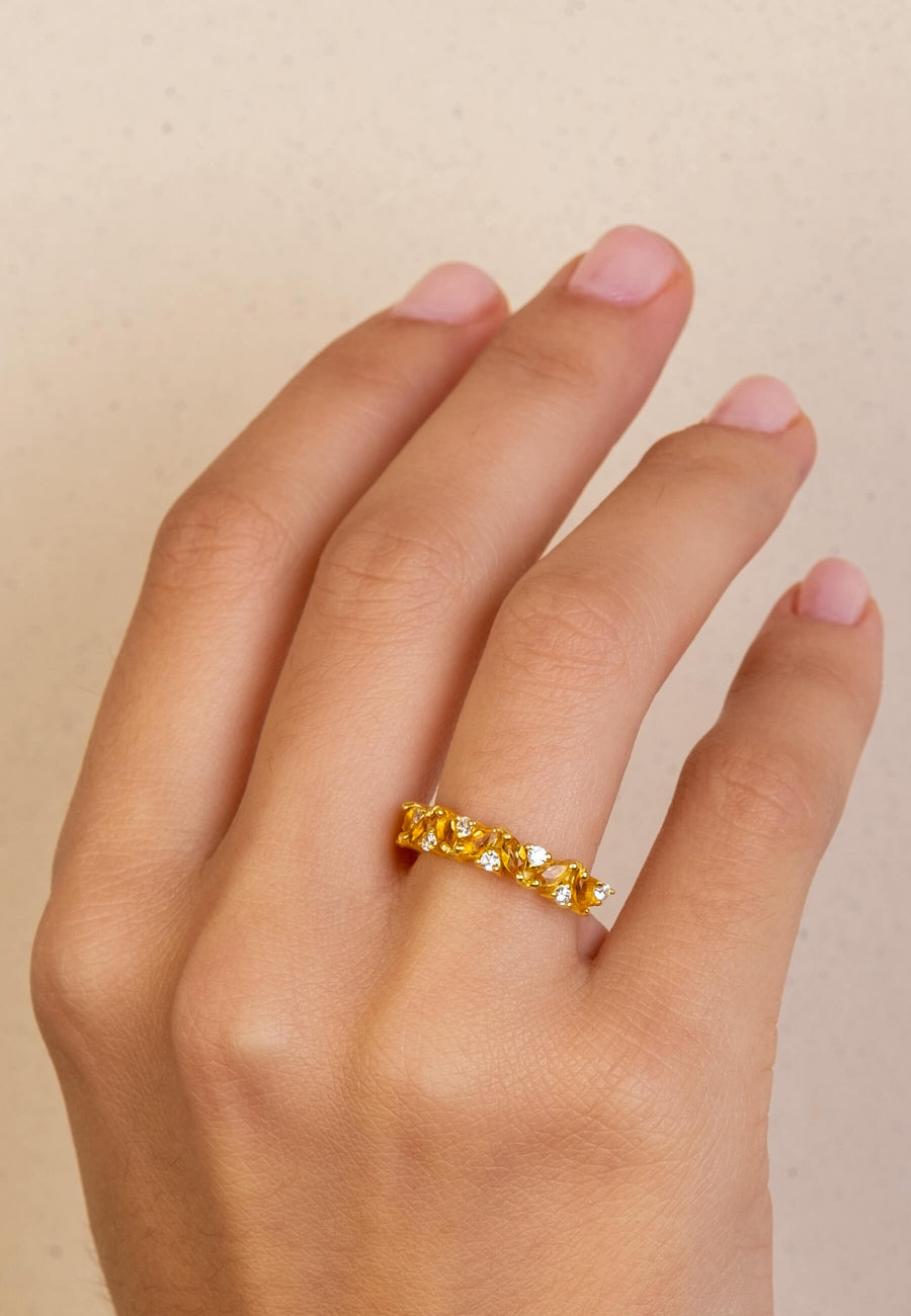 lavani Anillo Citrino Noviembre Últimos 2 días