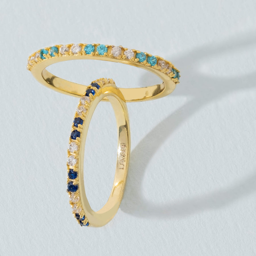 lavani Anillo Diya Azul Limitado a 3 días