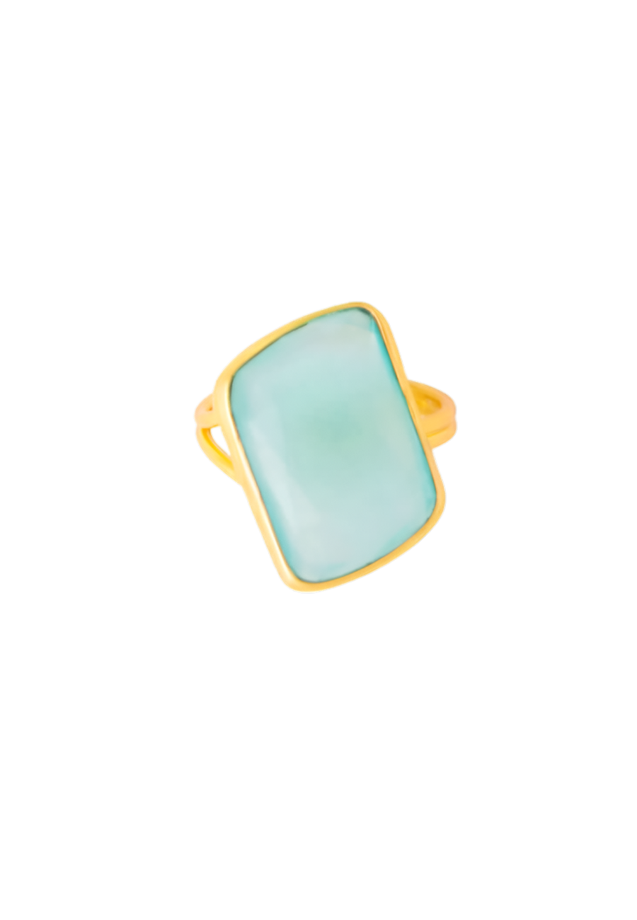 lavani Anillo Stardust Aguamarina Rebajas de fin de temporada