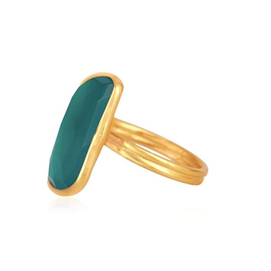 lavani Anillo Stardust Verde Devoluciones gratuitas