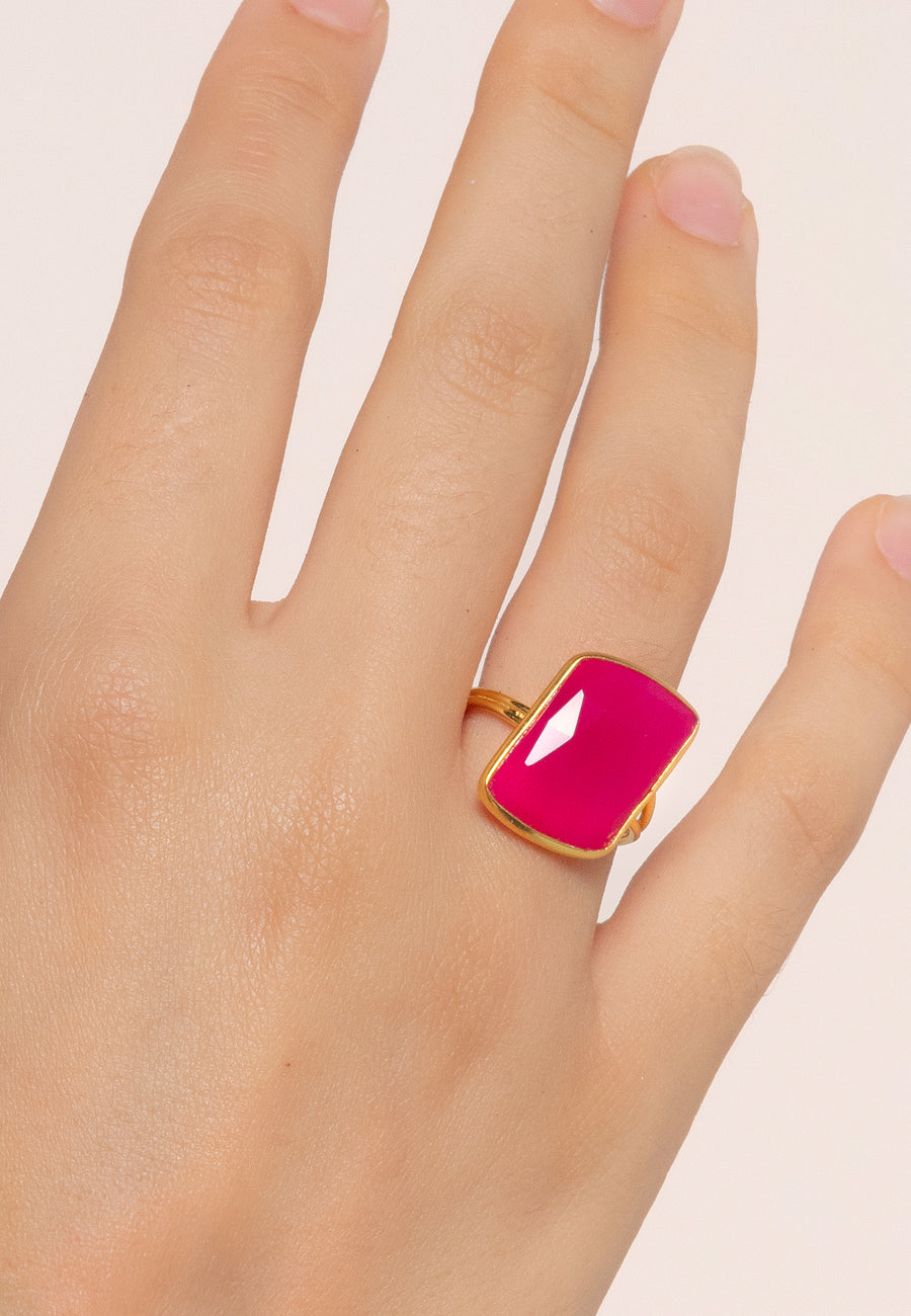 lavani Anillo Stardust Fucsia 2025