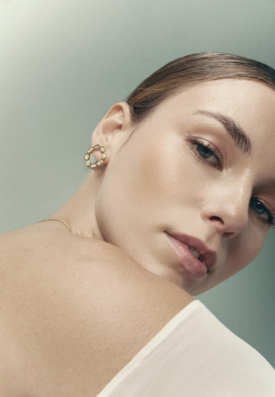 lavani Pendientes Karma Piedraluna Gran oferta
