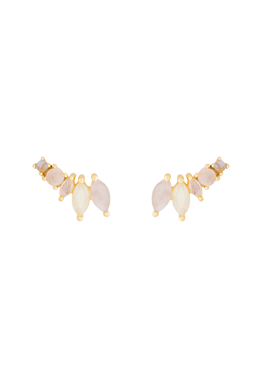 lavani Pendientes Siva Blanco