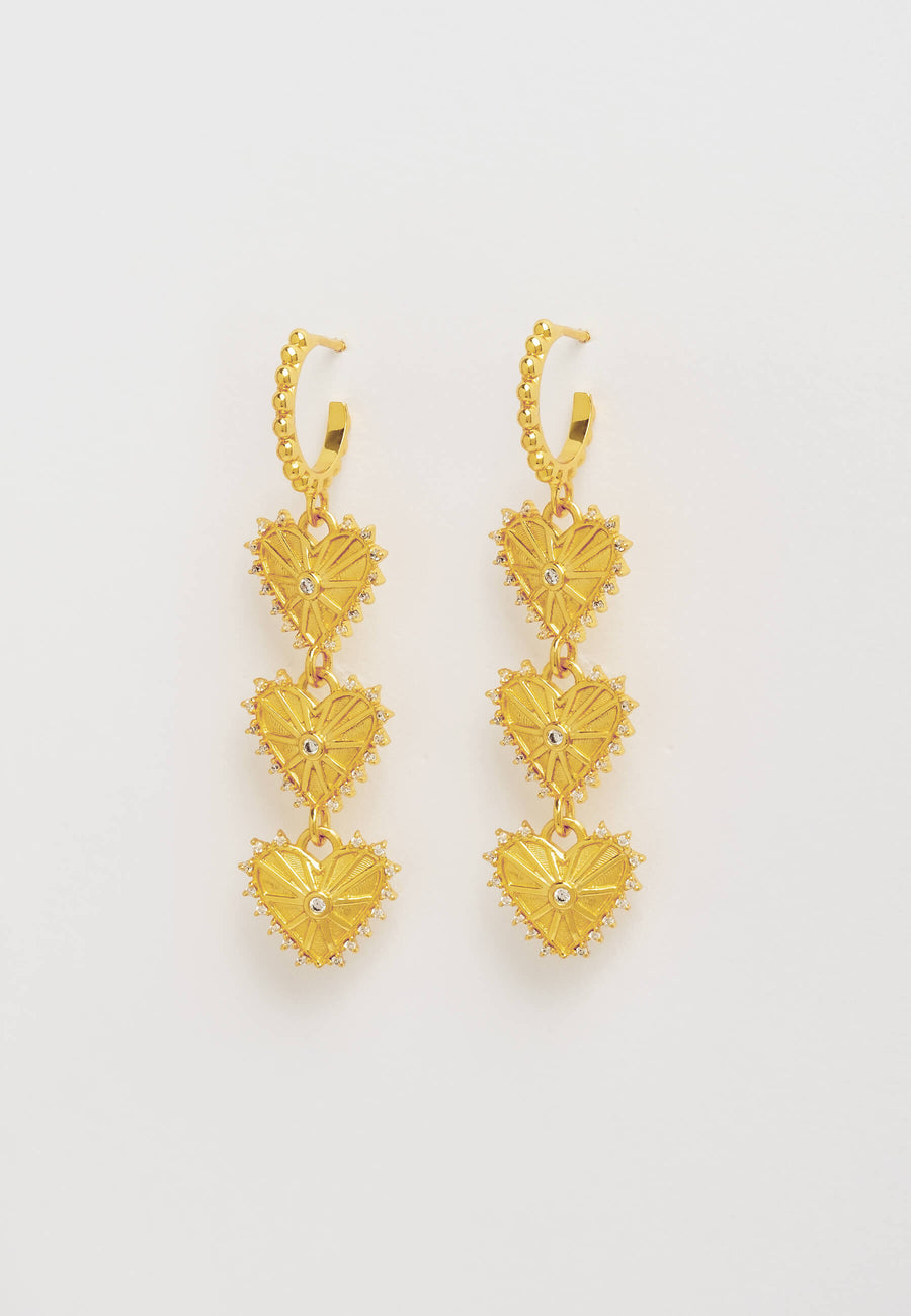 lavani Pendientes Corazón Synergy Último día