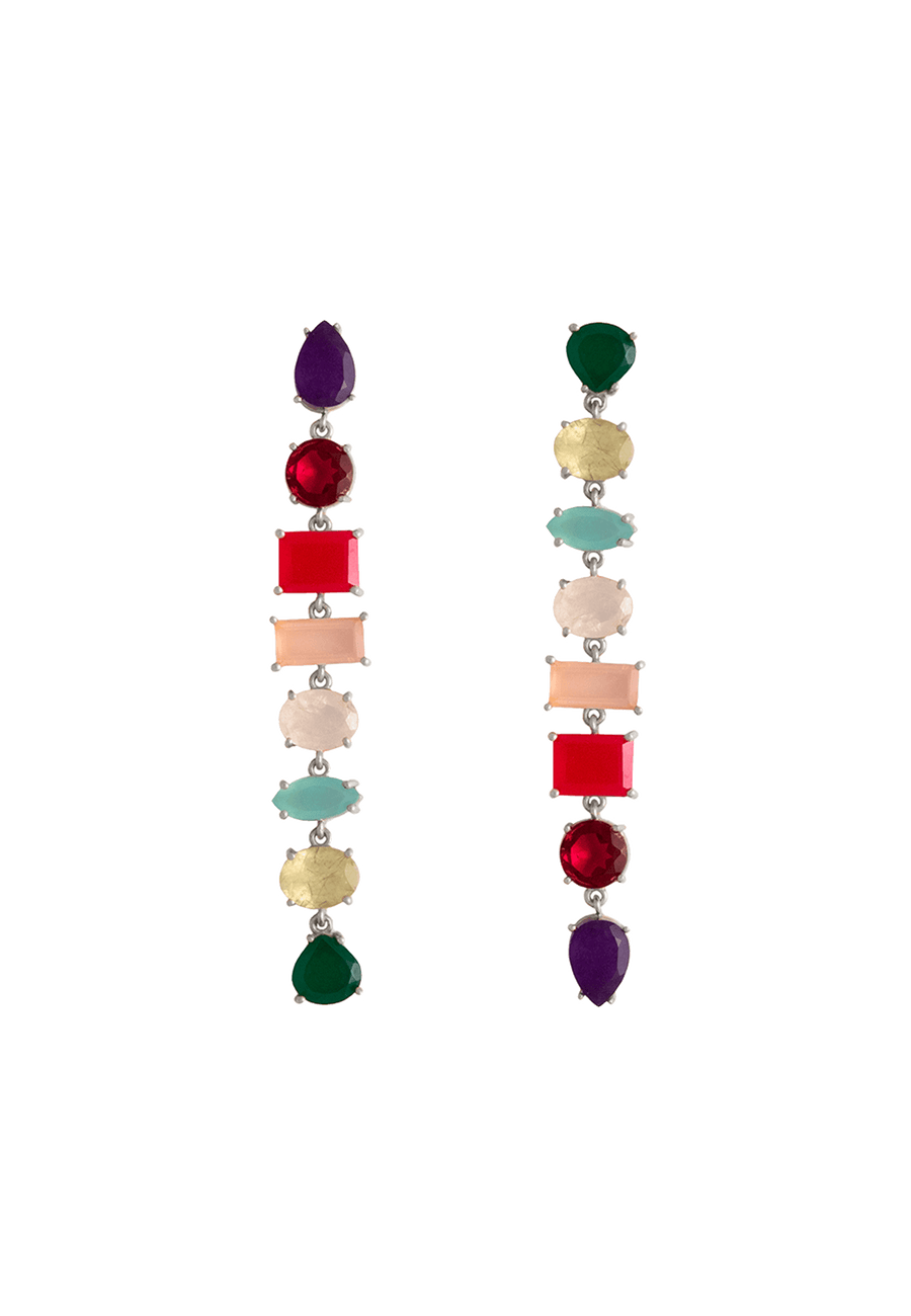 lavani Pendientes Plata Portobello