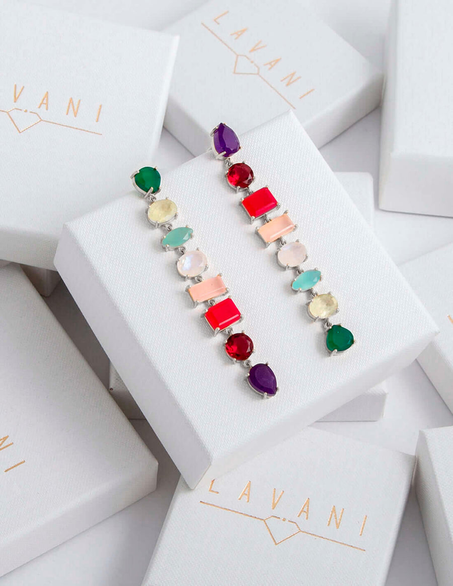 lavani Pendientes Plata Portobello Grandes descuentos