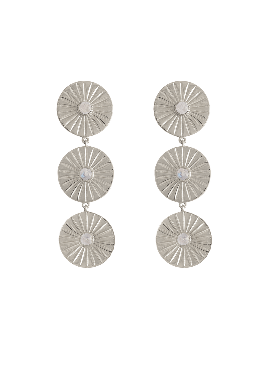 lavani Pendientes Plata Sophia