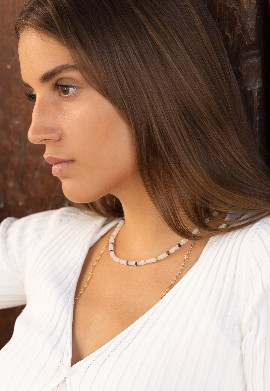 lavani Collar Piedra Luna Teguise Solo queda un día