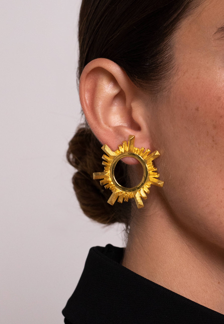 lavani Pendientes Rosetón Emile Rebajas de fábrica