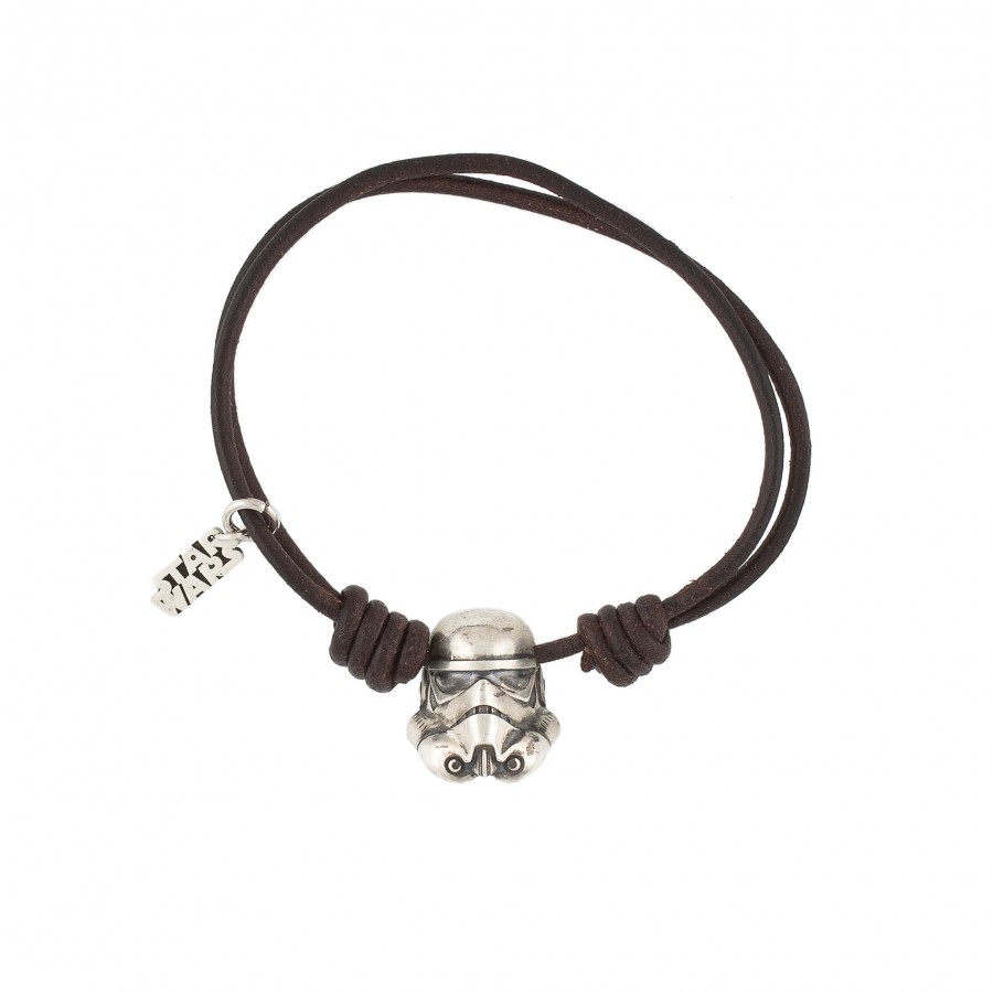 live is laf Pulsera Trooper cuero marrón Star Wars Tienda