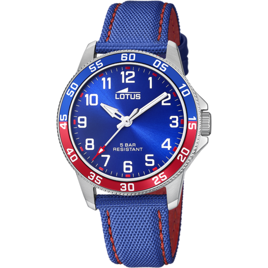 lotus RELOJ INFANTIL LOTUS JUNIOR CON ESFERA AZUL 18787/1