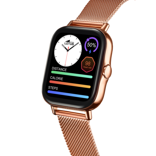 lotus SMARTWATCH LOTUS 50045/1 CORREA DE ACERO INOXIDABLE 316L BLUETOOTH MUJER Liquidación