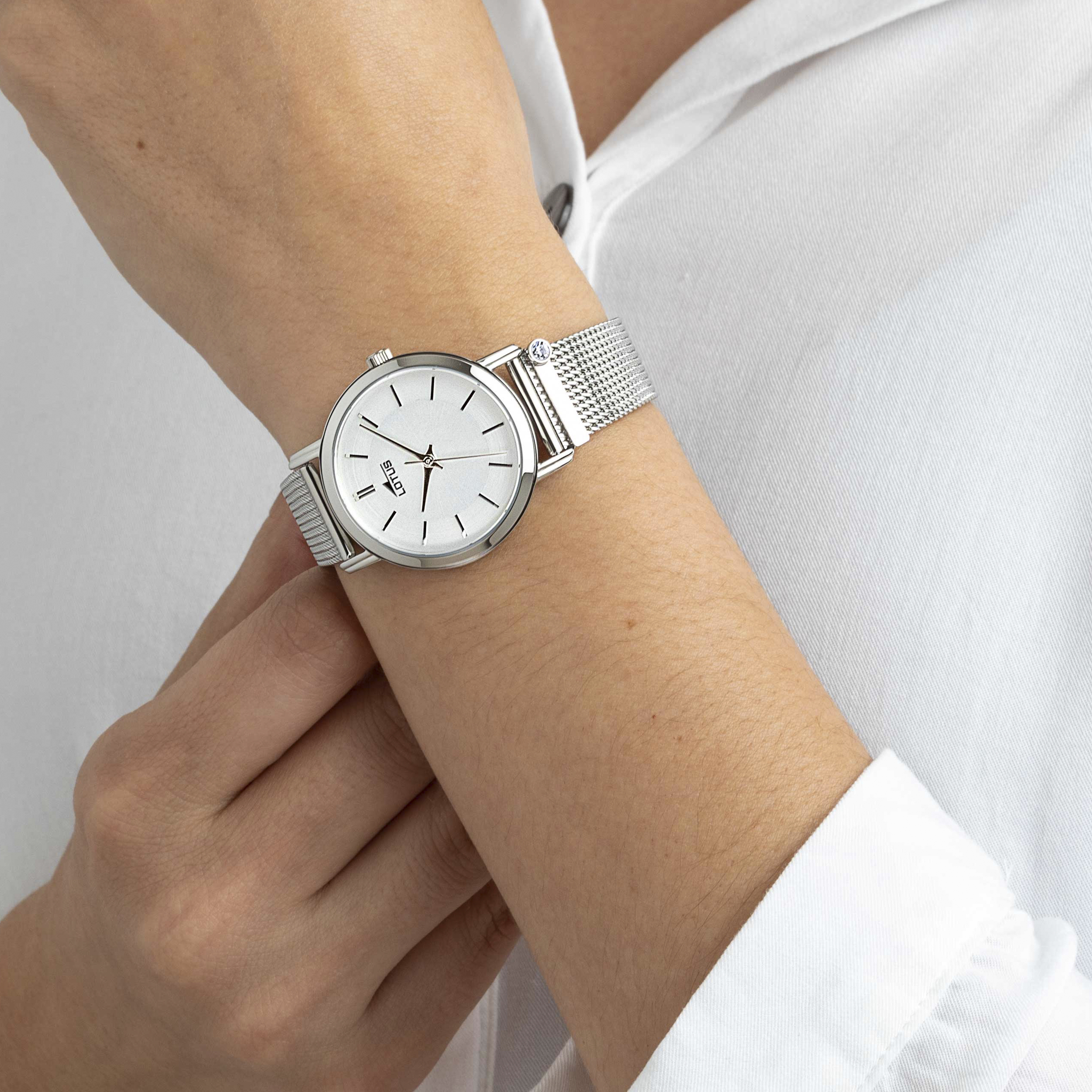 lotus RELOJ DE MUJER LOTUS TRENDY CON ESFERA PLATEADA 18737/1 Ahorra y exporta