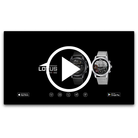 lotus SMARTWATCH LOTUS 50048/1 NEGRO CORREA DE ACERO INOXIDABLE 316L FUNCIÓN LLAMADAS BLUETOOTH HOMBRE En oferta