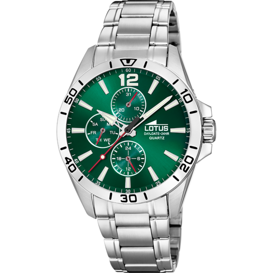 lotus RELOJ DE HOMBRE LOTUS MULTIFUNCTION CON ESFERA VERDE 18812/7