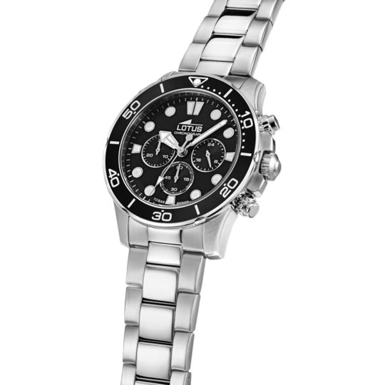 lotus RELOJ DE HOMBRE LOTUS EXCELLENT CON ESFERA NEGRA 18756/3 Libre de impuestos