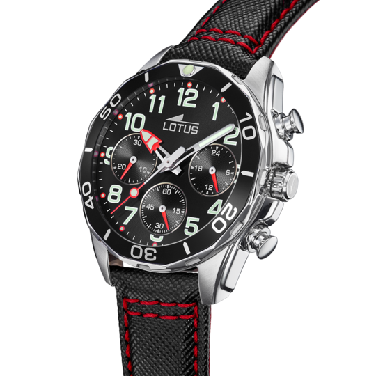 lotus RELOJ INFANTIL LOTUS JUNIOR CON ESFERA NEGRA 18859/2 Rebajas de fin de temporada